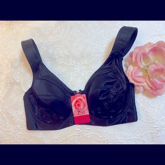 Lynda’s World underwire Floral sexy Fashion Bra34D - Picture 1 of 8